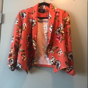 Floral blazer Love Tree. Size Med